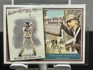 2010 Topps Allen & Ginter This Day in History - #TDH12 - Andre Ethier - Dodgers - Picture 1 of 2
