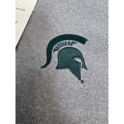 Michigan State Spartans Clique NCAA Gris Pullover Manga Larga Top M Sparty MSU Foto 1 de 4