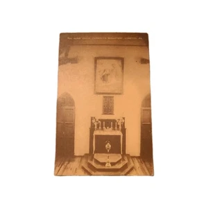 Cartolina d'epoca RPPC Il Coro delle Monache Monastero Carmelitano Loretto Pa - Foto 1 di 2