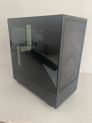 NZXT H5 Flow Mid Tower ATX Gaming PC Case Black - Image 1 of 4