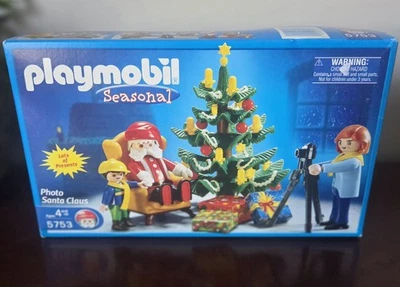 PLAYMOBIL 5753 PRECINTADO NUEVO Foto Con Papá Noel  Foto 1 de 2