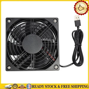 5V USB Computer Chassis Cooling Fan Wireless Router Set-top Box Mute Cooler - Bild 1 von 5