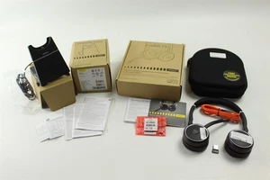 Jabra Evolve 75 UC Stereo Bluetooth Wireless Headset w/ Case and Charging Stand - Afbeelding 1 van 6
