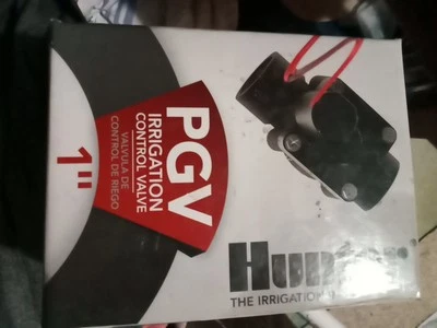 Hunter PGV 1" Inline Irrigation Control Valve - Black (7014329) - Image 1 of 4