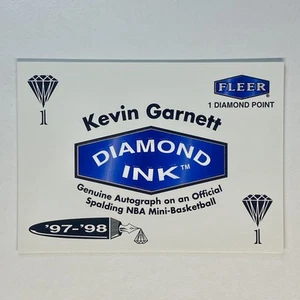 1997-98 Fleer - Diamond Ink Exchange Program - 1 Point #_KEGA Kevin Garnett - Picture 1 of 2