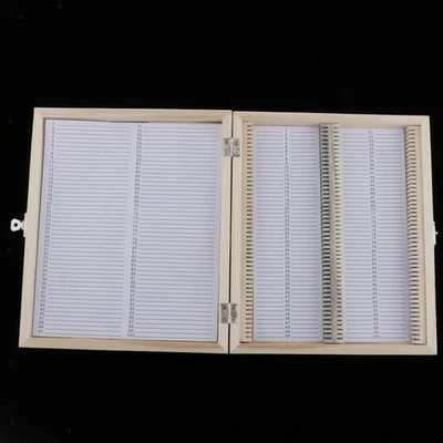 Microscope Storage Box Case Container Slide Holder - Image 1 of 4