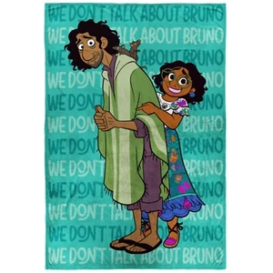 Encanto The Family Madrigal Kids Plush Super Soft Microfiber Blanket Green 62x90 - Picture 1 of 5