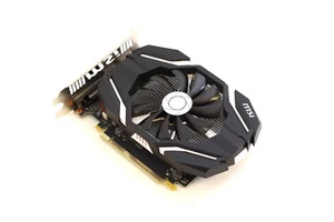 MSI NVIDIA GeForce GTX 1050 OC 4GB GDDR5 PCIe x16 Graphics Card P/N: GTX-1050-OC - Picture 1 of 5