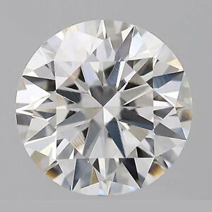 IGI Certified Natural Diamond for Engagement Ring 1.01 CT Round Cut I/I1 Clarity