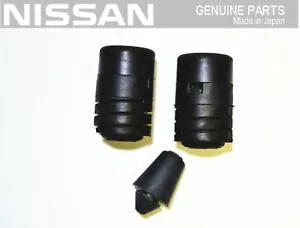 NISSAN GENUINE Skyline BCNR33 GTR Bonnet Hood Bumper Pad Protector Rubber Set - Foto 1 di 2