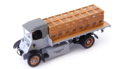 MODELLINO CAMION STATICO AUTOCULT TRIBELHORN 3TO KETTENWAGEN 1918 GRIGIO 1:43 - Immagine 1 di 4