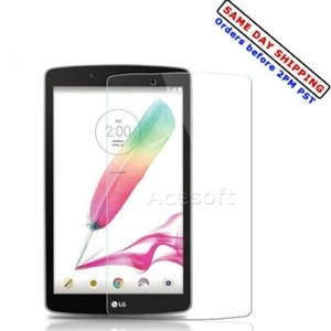 High Responsivity Tempered Glass Screen Protector for AT&T LG G Pad F 8.0 V495 - Picture 1 of 1