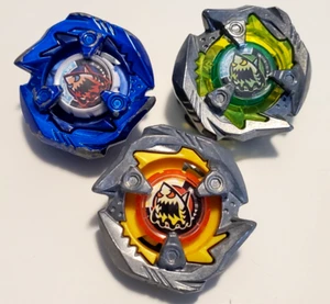 TAKARA TOMY Beyblade X Lot - Shark Edge Blue, Green, and Yellow Collection Set - Picture 1 of 5