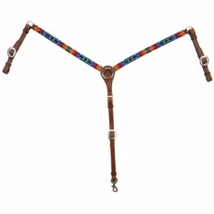 Cuello de pecho Circle Y vibrante con cuentas infinitas - Imagen 1 de 1