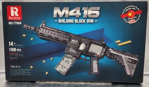 NISB M416 Technic Set, Motorized Functional Shooting Toy, 1,188 High-Quality Pcs - Picture 1 of 15