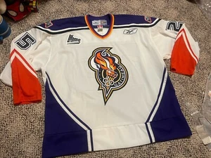 Gatineau Olympiques Maxime Talbot #25 Jersey 2003 Size 3XL 56 Rare White Reebok - Picture 1 of 7