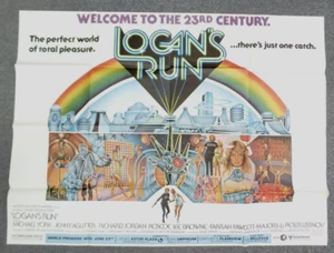 Logan's Run 1976 Promo Subway Movie Poster - Picture 1 of 6