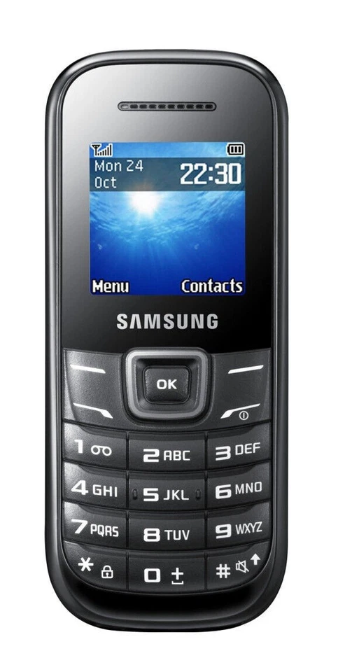 Samsung GT-E1200I   Keystone 2  gt e1200 i Schwarz frei für alle Sim Karten Neu - Bild 1 von 1