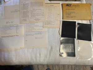 Kit de diapositivas patrón analista B&K ASM-44 PM-74 vintage más documentos - Imagen 1 de 6