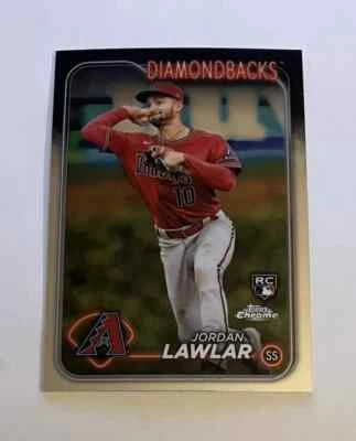 2024 Topps Chrome Arizona Diamondbacks Team Set 12 Cards Jordan Lawlar RC - Image 1 of 3