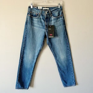 Levi's Neu mit Etikett Wedgie Fit Knöchel Denim Hochhausjeans Athen Shut It Wash Größe 27 - Bild 1 von 12