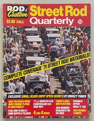 1971 Fall ROD & CUSTOM STREET ROD QUARTERLY  Roadster Highboy Deuce Coupe - Image 1 of 4