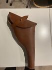 British Wwi & Wwii .455 Webley Revolver- Brown Leather Holster