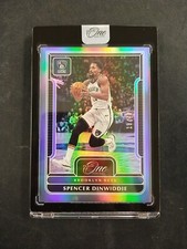 2022-23 Panini One & One Spencer Dinwiddie Blue 18/40 BROOKLYN NETS CC