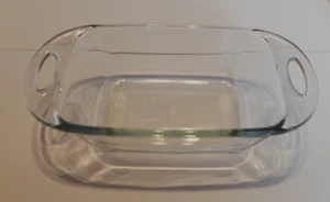 Anchor Hocking 5" x 9" Ovenware Clear Glass Loaf Pan Bread Baking Dish 1.5 Quart - Picture 1 of 14