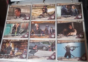 The Walking Dead 2017 Topps Trading 12 Card Lot + 2016 (1 card) NEW - Picture 1 of 4