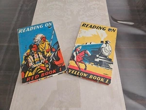 Reading on Books - Red Book & Yellow Book - Picture 1 of 1