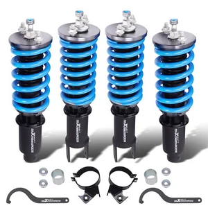 Full Coilover Kit FOR HONDA CIVIC 92-00 ACURA INTEGRA 94-01 Adj. Damper & Height - Picture 1 of 14