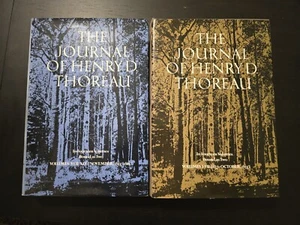 The Journal of Henry D. Thoreau In Fourteen Volumes Bound as Two - Picture 1 of 11