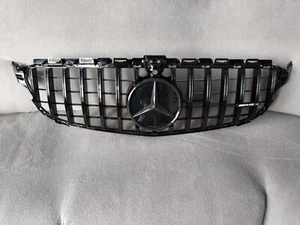 Mercedes C Class C43 W205 C205 FACELIFT GT Panamericana grill (Night Edition) - Picture 1 of 10
