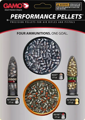 Paquete combinado de pellets de rendimiento GAMO .177 Cal-múltiples estilos-632092854 Foto 1 de 3
