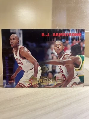 1994-95 Stadium Club Chicago Bulls Basketball Card #276 B.J Armstrong/Ron Harper - Image 1 of 2