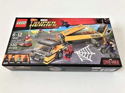 Lego Marvel Super Heroes 76067 camión cisterna derribo NISB + ELECTRO BONUS? Foto 1 de 4