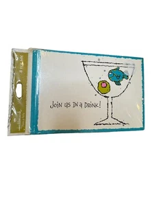 Vintage Hallmark Einladungen Neu aus altem Lagerbestand/NEU Cocktailparty Einladungen plant eine Party, 1960er - Bild 1 von 3