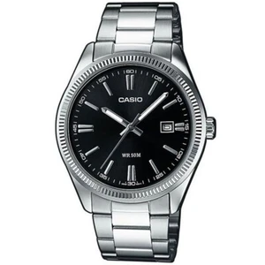 Reloj de pulsera para hombre Casio MTP-1302D-1A1 NUEVO analógico clásico plateado acero inoxidable - Imagen 1 de 2