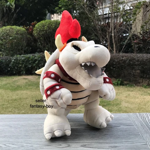 High Quality Super Mario Plush Dry Bones Bowser Koopa 12" Stuffed Toy Soft Doll Cover