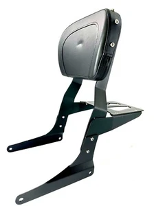 NEW STUD Sissy Bar Backrest & Luggage Rack 4 Kawasaki Vulcan 500 VN EN 1990 -09 - Picture 1 of 5