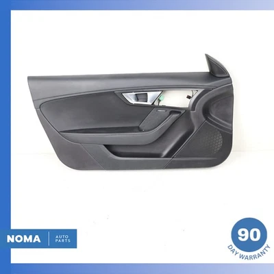 14-20 Jaguar X152 F-Type Left Driver Side Interior Door Trim Panel Black OEM - Image 1 of 4