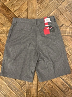 $60 NWT Grand Slam Performance Men's Golf Short 10” Gray Heather Sz 32 UPF50 322 - Image 1 of 4