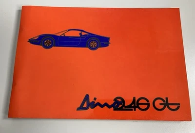 Ferrari Dino 246 GT | Spare Parts Katalog | Druck Nr. 68/72 | 1972 | Top Zustand - Bild 1 von 4