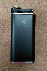 Stanley Classic Flask 8oz never lose cap wide mouth stainless steel - Picture 1 of 5