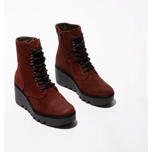 NEW! Gorgeous Fly London Birr Fashion OxBlood BOOTS UK 9 / EUR 42  - RRP £140 - Picture 1 of 4