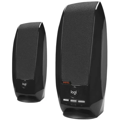 Altavoces USB compactos S150 - 25 vatios de audio potente, perfectos para uso personal Foto 1 de 4