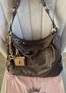 Vintage Juicy Couture Leather Bag - Picture 1 of 12