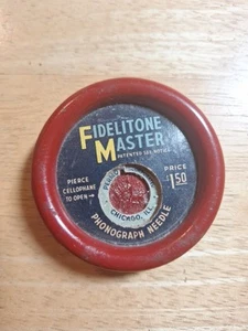 Vintage Fidelitone Master Phonograph Needle Record Pad BRUSH Permo Inc Chicago - Picture 1 of 3