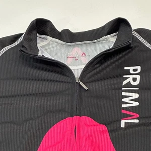Primal Women's Race Cut Short Sleeve Full Zip Actve Wear, Size M - Picture 1 of 5